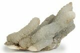 Frosty Quartz Chalcedony Stalactite Formation - India #237752-1